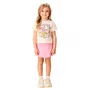 Conjunto Blusa e Shorts Sunshine Rosa Momi
