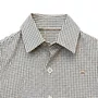 Conjunto Camisa Xadrezinho e Bermuda Bege Giverny Primo Bambino