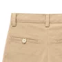 Conjunto Camisa Xadrezinho e Bermuda Bege Giverny Primo Bambino