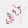 Conjunto Ciclista Hello Kitty e My Melody Rosa Momi
