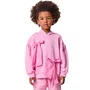 Conjunto com capuz Laços Rosa Girly Anime
