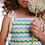 Conjunto Crochet Listras Colors Anime