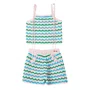 Conjunto Crochet Listras Colors Anime