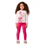 Conjunto Daisy e Donald Legging Pink Momi