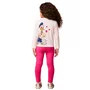 Conjunto Daisy e Donald Legging Pink Momi