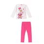 Conjunto Daisy e Donald Legging Pink Momi