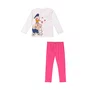 Conjunto Daisy e Donald Legging Pink Momi