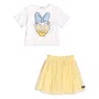 Conjunto Daisy Tule Amarelo Manteiga Momi