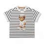 Conjunto Dame Listrado Teddy Summer Marinho