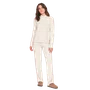 Conjunto Feminino em Tricô Wools Essence Off White Lua Lua
