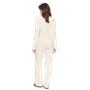 Conjunto Feminino em Tricô Wools Essence Off White Lua Lua