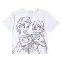 Conjunto Frozen Elza e Ana Azul Paetes Momi