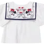 Conjunto Gola Marinheiro Mininie Marinho Anime