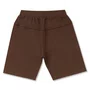 Conjunto Infantil Blusa e Bermuda Teddy Frescobol Chocolate Dame