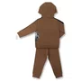 Conjunto Infantil Moletom Elastano Teddy Jeep Marrom Dame