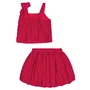 Conjunto Laise Vermelho Preppy Balone Momi