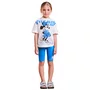 Conjunto Legging Azul Minnie e Mickey Anime