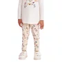 Conjunto Legging Floral Lacinhos Petit Cherie