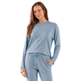 Conjunto Longo Comfort Wear Azul Cor Com Amor