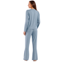 Conjunto Longo Comfort Wear Azul Cor Com Amor
