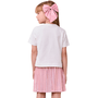 Conjunto Minnie e Mickey Saia Rosa Anime
