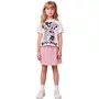 Conjunto Minnie e Mickey Saia Rosa Anime