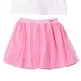 Conjunto Minnie Laço Tule Rosa Anime