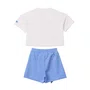 Conjunto Minnie Raquetes Azul Anime