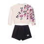 Conjunto Moletom Bege Multi Minnie Anime