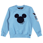 Conjunto Moletom Capuz Azul Logo Mickey Youccie