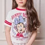 Conjunto Moletom Curto Renda Off Minnie Anime
