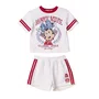 Conjunto Moletom Curto Renda Off Minnie Anime