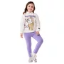 Conjunto Moletom e Legging Malha Rapunzel Bimbi