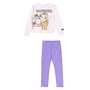 Conjunto Moletom e Legging Malha Rapunzel Bimbi