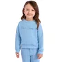 Conjunto Moletom Flanelado Azul Petit cherie