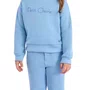 Conjunto Moletom Flanelado Azul Petit cherie