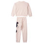 Conjunto Moletom Minnie e Mickey Bege Anime