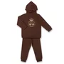 Conjunto Moletom Patch Teddy Chocolate Dame
