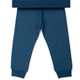 Conjunto Moletom Careca Teddy Coffe Azul Dame