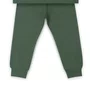 Conjunto Moletom Verde Militar Teddy Puffer Dame