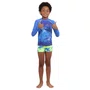 Conjunto Pedro Manga Longa Shark Line Siri Kids