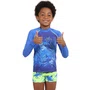 Conjunto Pedro Manga Longa Shark Line Siri Kids