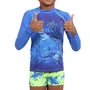 Conjunto Pedro Manga Longa Shark Line Siri Kids