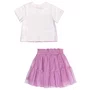 Conjunto Princesa Rapunzel Tule Lilas Momi