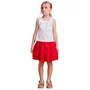 Conjunto Regata Babadinhos Branco Com Vermelho Anime