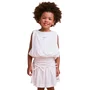 Conjunto Saia Algodão e Blusa Balonê Off White Anime