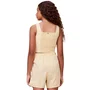 Conjunto Top e Shorts Amarelo Claro Authoria