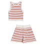 Conjunto Tricot Listras Color Summer Authoria