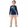 Conjunto Vingadores Marinho e Khaki Bimbi