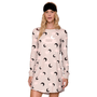 Dress Manga Longa In The Clouds Bege Lua Lua